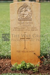 BEIRUT WAR CEMETERY - DOLAN, THOMAS